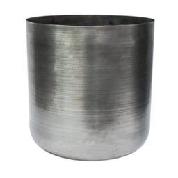 Ivyline Indoor Chelsea Pewter Planter H26Cm D25Cm - thumbnail 3
