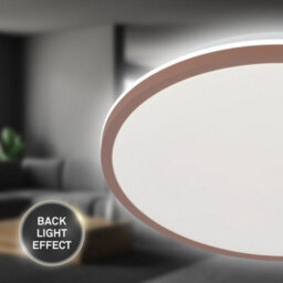 Briloner Led Ceiling Light Round Living Room Lamp Backlight Neutral White Hallway 28Cm, 15W, 1500Lm - thumbnail 3