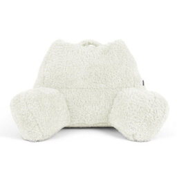 icon Fleece Reading Support Pillow - Cream - thumbnail 5