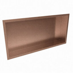 Aquarius Shower Niche 600 X 300mm In Brushed Bronze - thumbnail 2