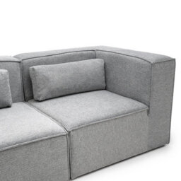 Abakus Direct Doris Basket Weave Large Corner Sofa With Modular Comfort And Timeless Style - thumbnail 8