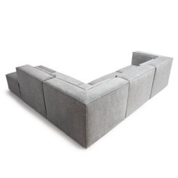 Abakus Direct Doris Basket Weave Large Corner Sofa With Modular Comfort And Timeless Style - thumbnail 7