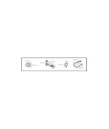 13 - 16mm -280Cm Crystal Ball Metal Curtain Pole Set - Silver - thumbnail 6
