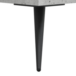 Berkfield Shoe Bench Concrete Grey 102X35X55 Cm Engineered Wood - thumbnail 9