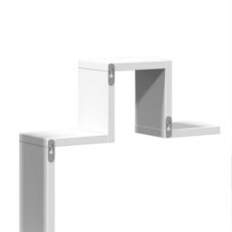 Vidaxl Wall Shelf White 104.5X10X43 Cm Engineered Wood - thumbnail 8