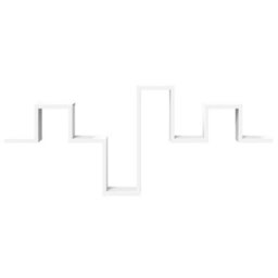 Vidaxl Wall Shelf White 104.5X10X43 Cm Engineered Wood - thumbnail 5