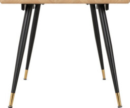 Seconique Hamilton Dining Set With 4 Athens Chairs Oak Effect Grey Faux Leather Chairs - thumbnail 7