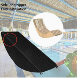 Outdoor Lounge Chair Cover - For Sauna Chairs, Rocking Garden Chairs Waterproof Sun Protection - thumbnail 3