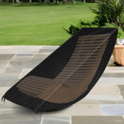 Outdoor Lounge Chair Cover - For Sauna Chairs, Rocking Garden Chairs Waterproof Sun Protection - thumbnail 5