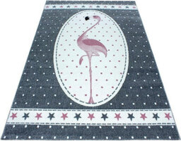 Bravich Pink Flamingo Rug - Kids - 120X170Cm - thumbnail 3