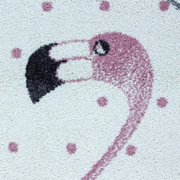 Bravich Pink Flamingo Rug - Kids - 120X170Cm - thumbnail 4