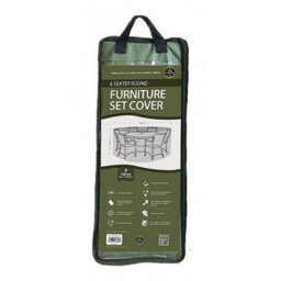 Primrose Round 6 Seater Furniture Set Cover 225Cm X 89Cm - Premium - Green - thumbnail 5