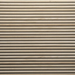 Wall!Supply Sample Wallsupply Ultralight Linari Ribbed Round Wood Effect Hd Printed 3D Slat Wall Panels Eps, Natural Light Oak