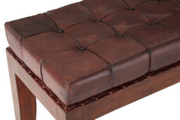 Buttercup Farm Inca Stitch Bench - Wood - L48 X W130 X H50 Cm - Brown - thumbnail 5