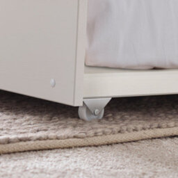 Rest Relax Trent Wooden Guest Single Bed White - thumbnail 5