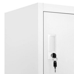 Vidaxl Locker Cabinet With 12 Compartments 90X45X180 Cm - thumbnail 7