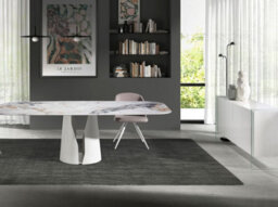 Angel Cerda Elegant White Wood And Glass Sideboard - thumbnail 5