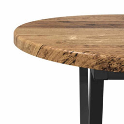 Berkfield Coffee Table Old Wood 80X40X40.5 Cm Engineered Wood And Metal - thumbnail 6