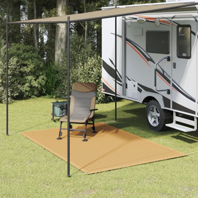 Berkfield Tent Carpet Sand 250X200 Cm Hdpe - image 1