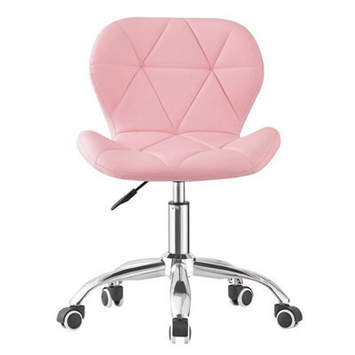 Adjustable Lift Leather Swivel Office Desk Chair - image 1