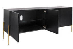 my furniture Lexington Black Sideboard - Sideboard Cabinets Collection - thumbnail 4