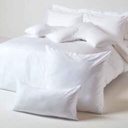 Homescapes White V Shaped Pillowcase Organic Cotton 400 Thread Count - thumbnail 5