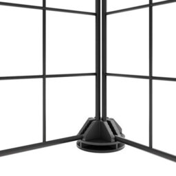 Vidaxl 8-Panel Pet Cage With Door Black 35X35 Cm Steel - thumbnail 7