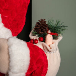 Samuel Alexander 80Cm Red Standing Mega Papa Noel Santa Claus Indoor Decoration - thumbnail 5