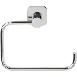 GoodHome Koros Silver Effect Wall-Mounted Toilet Roll Holder (H)128mm (W)153mm - thumbnail 2