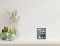 7X5 Purple Picture Frame (12.7 X 17.8Cm) Poster, Photo, Artwork, Gallery Wall Or Print - thumbnail 2