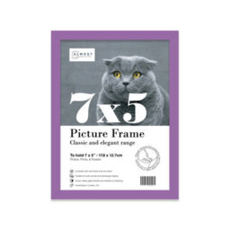 7X5 Purple Picture Frame (12.7 X 17.8Cm) Poster, Photo, Artwork, Gallery Wall Or Print - thumbnail 1