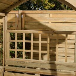 Rowlinson Sherwood Arbour, (H)2215mm (W)1610mm (D)665mm - Assembly Required - thumbnail 4