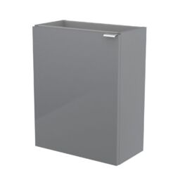 GoodHome Imandra Gloss Grey & White Wall-Mounted Vanity Unit & Basin Set (W)440mm (H)550mm - thumbnail 3