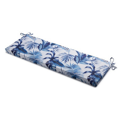 Luxury Living Tropical Water Repellent Garden Bench Seat Pad - image 1