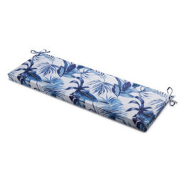 Luxury Living Tropical Water Repellent Garden Bench Seat Pad - thumbnail 1