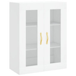 Berkfield Highboard White 69.5X34X180 Cm Engineered Wood - thumbnail 5
