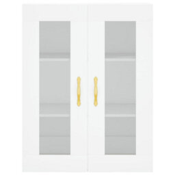 Berkfield Highboard White 69.5X34X180 Cm Engineered Wood - thumbnail 6