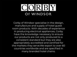 Corby of Windsor Corby Highland Hotel Collection Hospitality Tray In Black Pu Leather - thumbnail 7