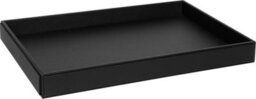 Corby of Windsor Corby Highland Hotel Collection Hospitality Tray In Black Pu Leather - thumbnail 1