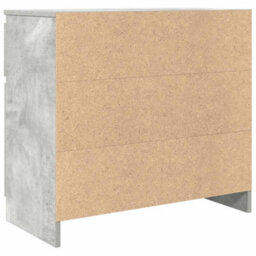Vidaxl Sideboard With Drawer Concrete Grey 71X35X65 Cm Engineered Wood - thumbnail 8