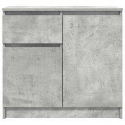 Vidaxl Sideboard With Drawer Concrete Grey 71X35X65 Cm Engineered Wood - thumbnail 6