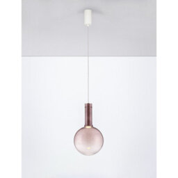 Luminosa Lighting Luminosa Nostos Globe Pendant Ceiling Light Brown, Gold, Matt White Triac Dimmable Led 6W 330Lm 3000K - thumbnail 4