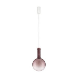 Luminosa Lighting Luminosa Nostos Globe Pendant Ceiling Light Brown, Gold, Matt White Triac Dimmable Led 6W 330Lm 3000K