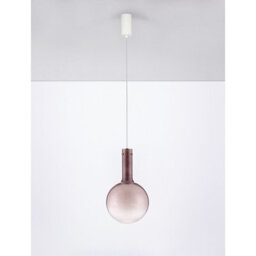 Luminosa Lighting Luminosa Nostos Globe Pendant Ceiling Light Brown, Gold, Matt White Triac Dimmable Led 6W 330Lm 3000K - thumbnail 3