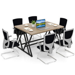 150Cm Computer Desk Industrial Large Home Office Desk Heavy Duty Metal Frame - thumbnail 6