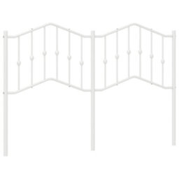 Berkfield Metal Headboard White 140 Cm - thumbnail 2