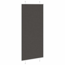 Berkfield Pleated Blind Black 95X200 Cm Fabric Width 94.4 Cm Polyester - thumbnail 3