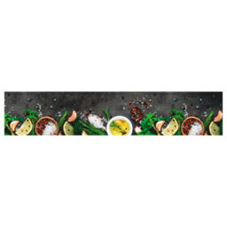 Berkfield Kitchen Rug Washable Spices 60X300 Cm Velvet - thumbnail 2