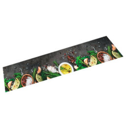 Berkfield Kitchen Rug Washable Spices 60X300 Cm Velvet - thumbnail 1