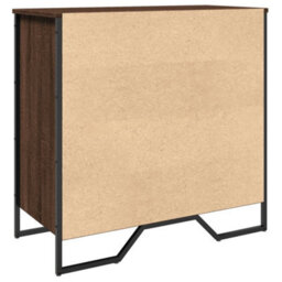 Berkfield Shoe Cabinet Brown Oak 80X38X78 Cm Engineered Wood - thumbnail 6